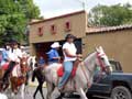 Santa Cruz Fiesta traditional - Pferde Parade